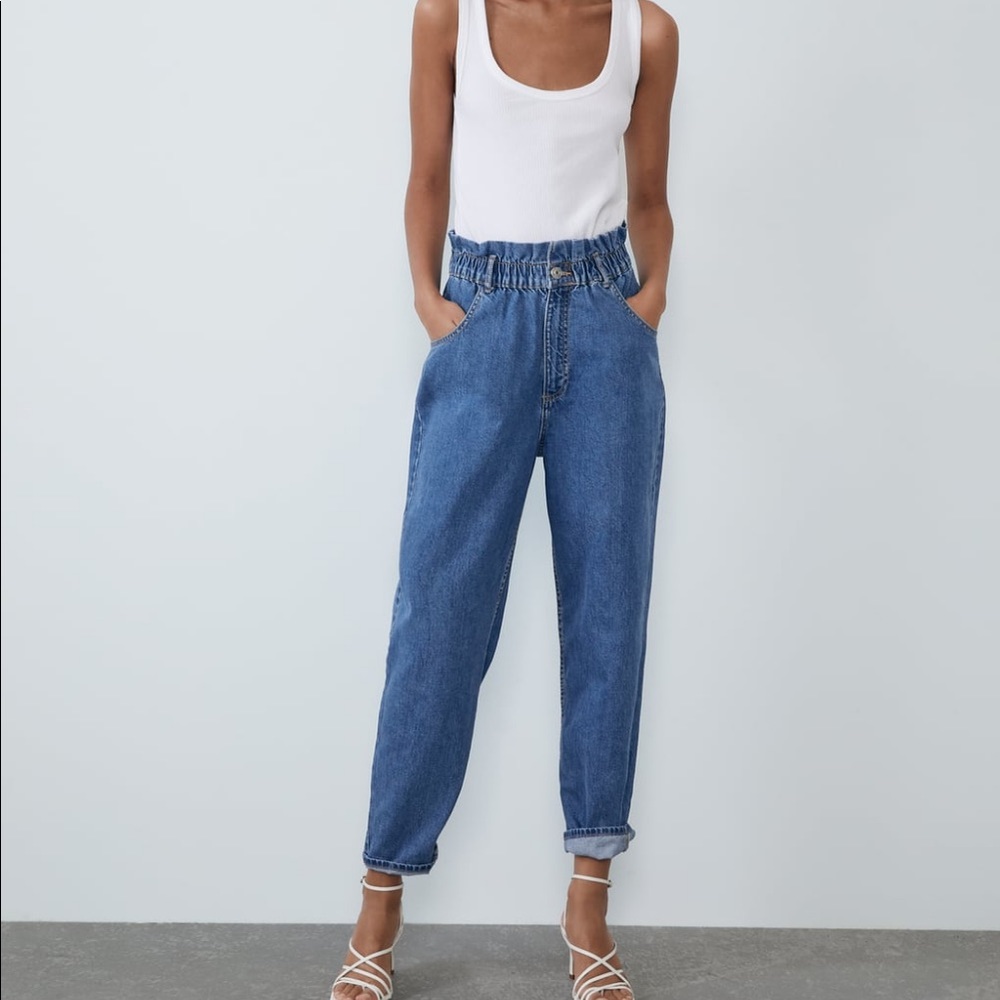 Zara Paperbag Jeans